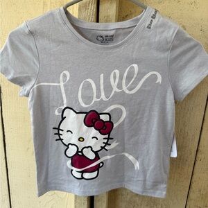 Hello Kitty Light Gray Love T-Shirt